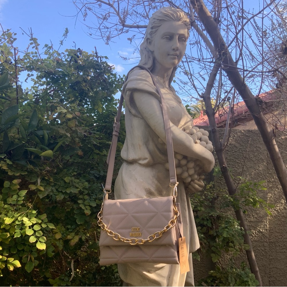 Steve Madden GRY quilted  Crossbody Bag - Picture 7 of 11